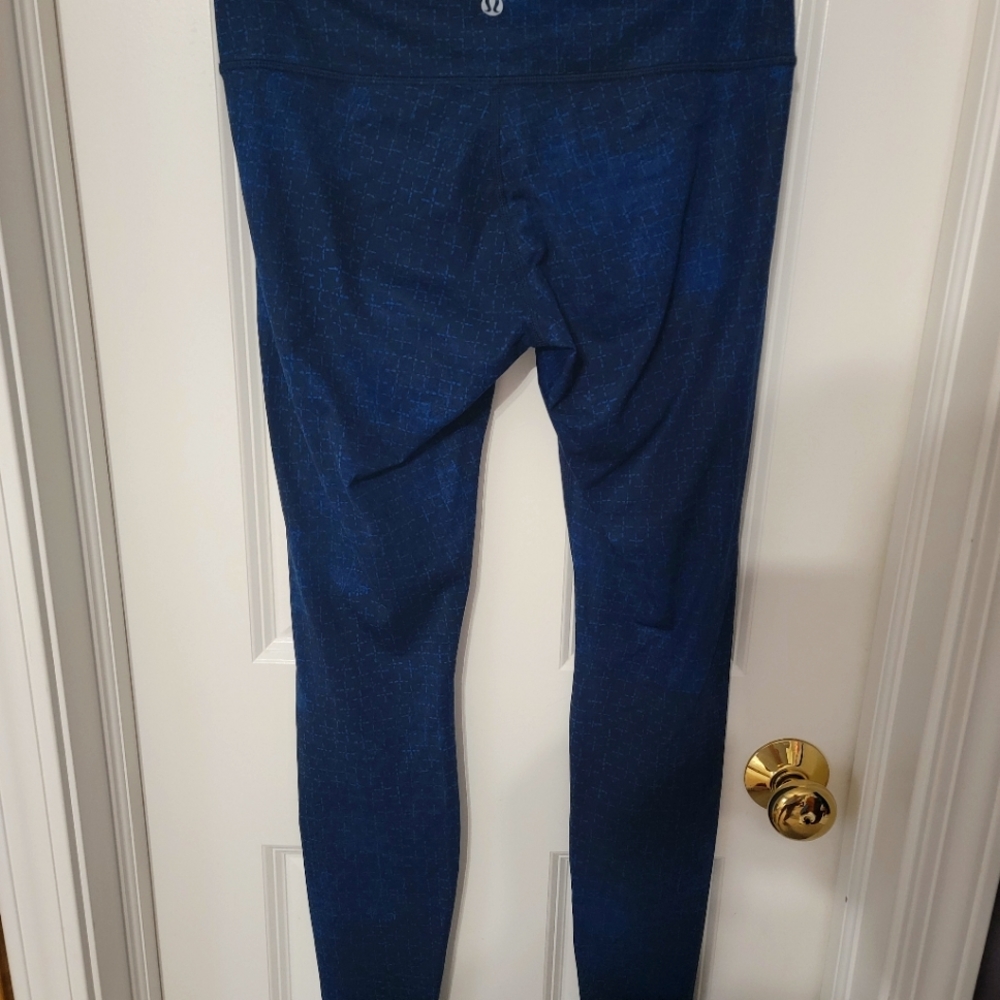 Lululemon Wunder Under Luxtreme Navy leggings